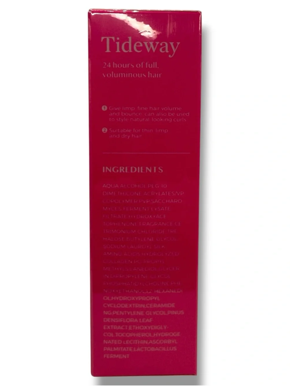 TIDEWAY Full & Airy Volumizing Hair Mousse 5 oz Anti-Frizz Volume‎ EXP 11/27